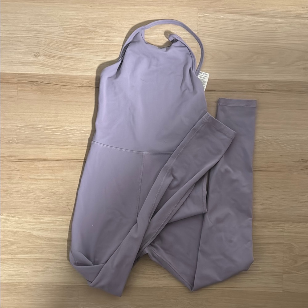 Aritzia Purple Jumpsuit Relaxed Fit